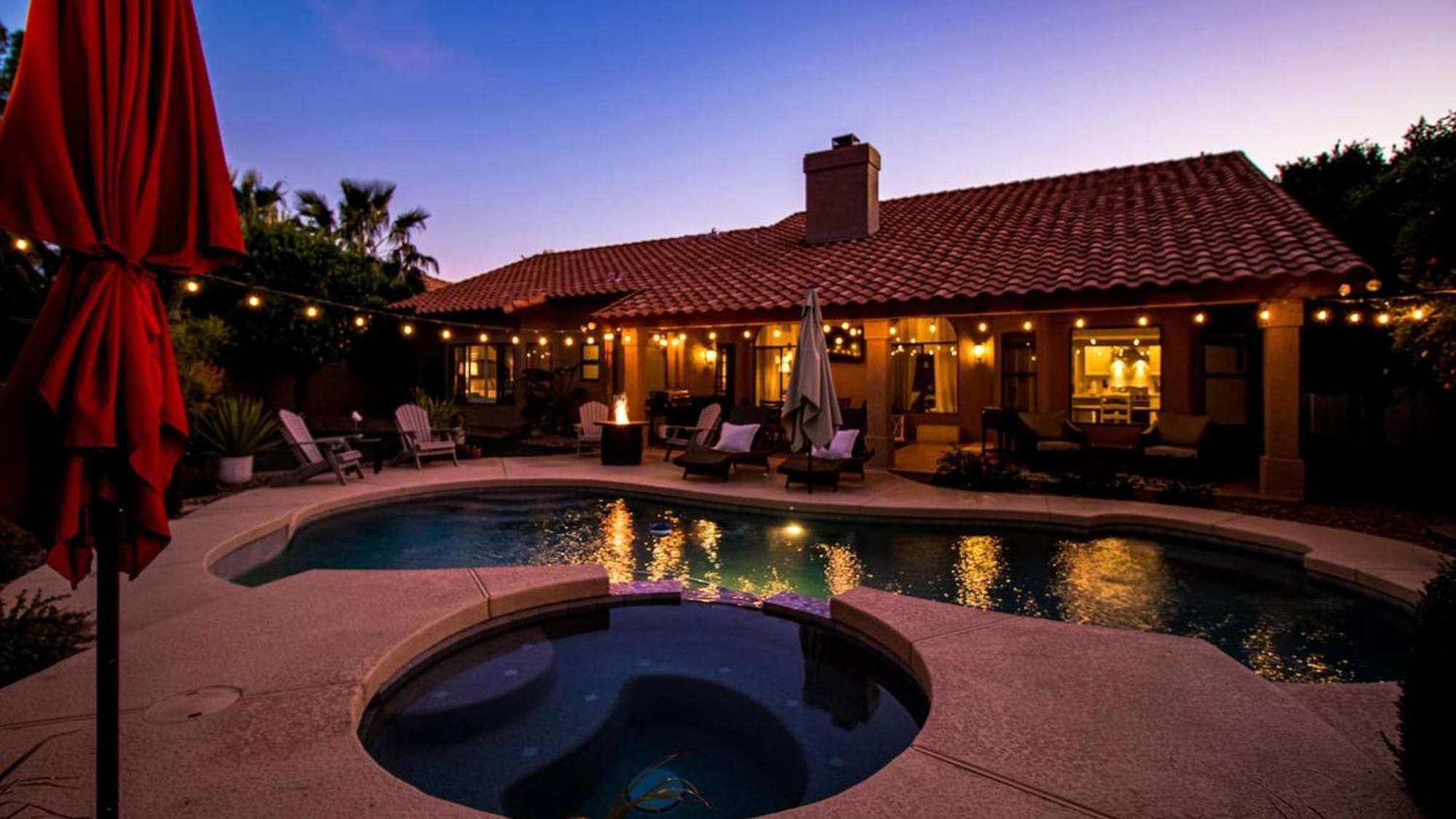 Stunning North Scottsdale Luxury Home Whtd Pool Phoenix Exterior photo
