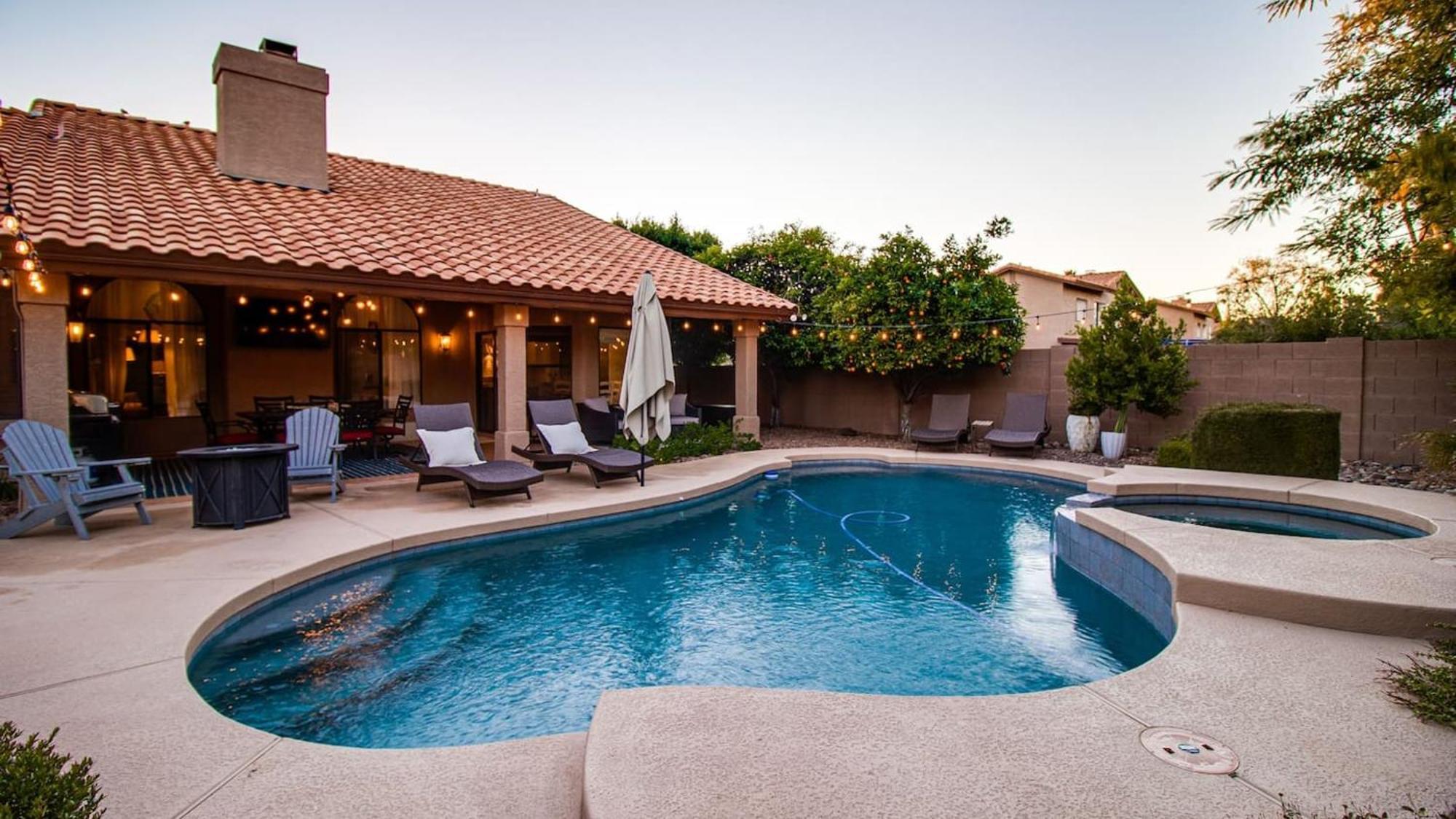 Stunning North Scottsdale Luxury Home Whtd Pool Phoenix Exterior photo