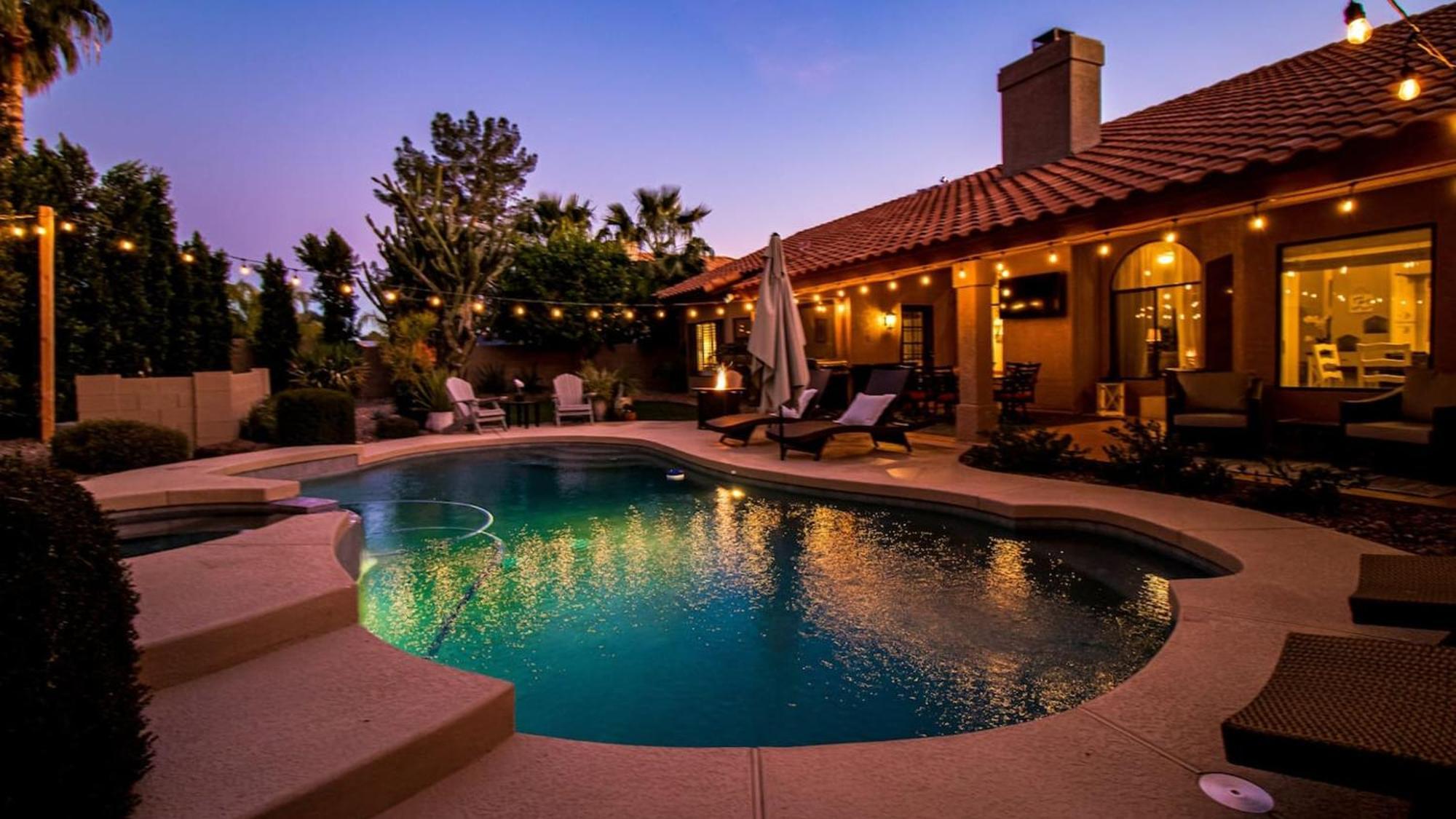Stunning North Scottsdale Luxury Home Whtd Pool Phoenix Exterior photo